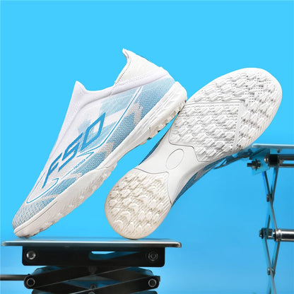 New Men's Football Boots Ultralight Sport Indoor Cleats Soccer Shoes Grass Adult Non-Slip Non Slip Fg Turf Futsal Comfortable