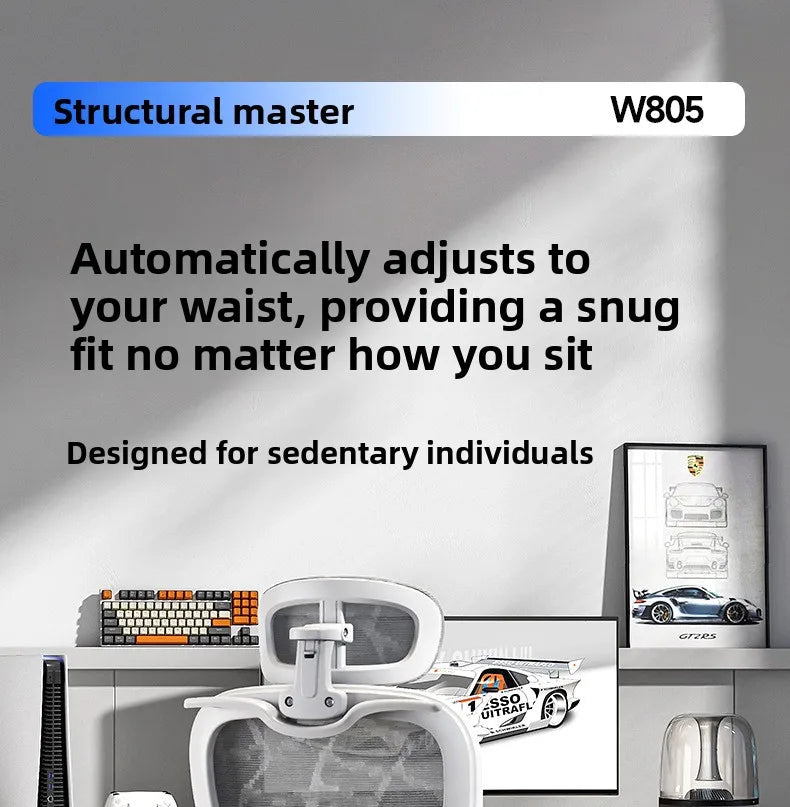 Scaun multifuncțional, scaun de birou, scaun pentru computer, scaun rabatabil, scaun ergonomic pentru odihnă, scaun pivotant, scaun e-sports