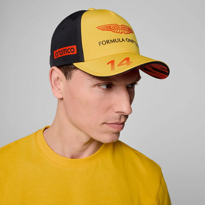 Casquette de baseball Aston Martin F1 Team Fernando Alonso pour homme, casquette à visière pour l'entraînement quotidien, casquette de sport d'extérieur, casquette anti-UV, casquette décontractée pour femme