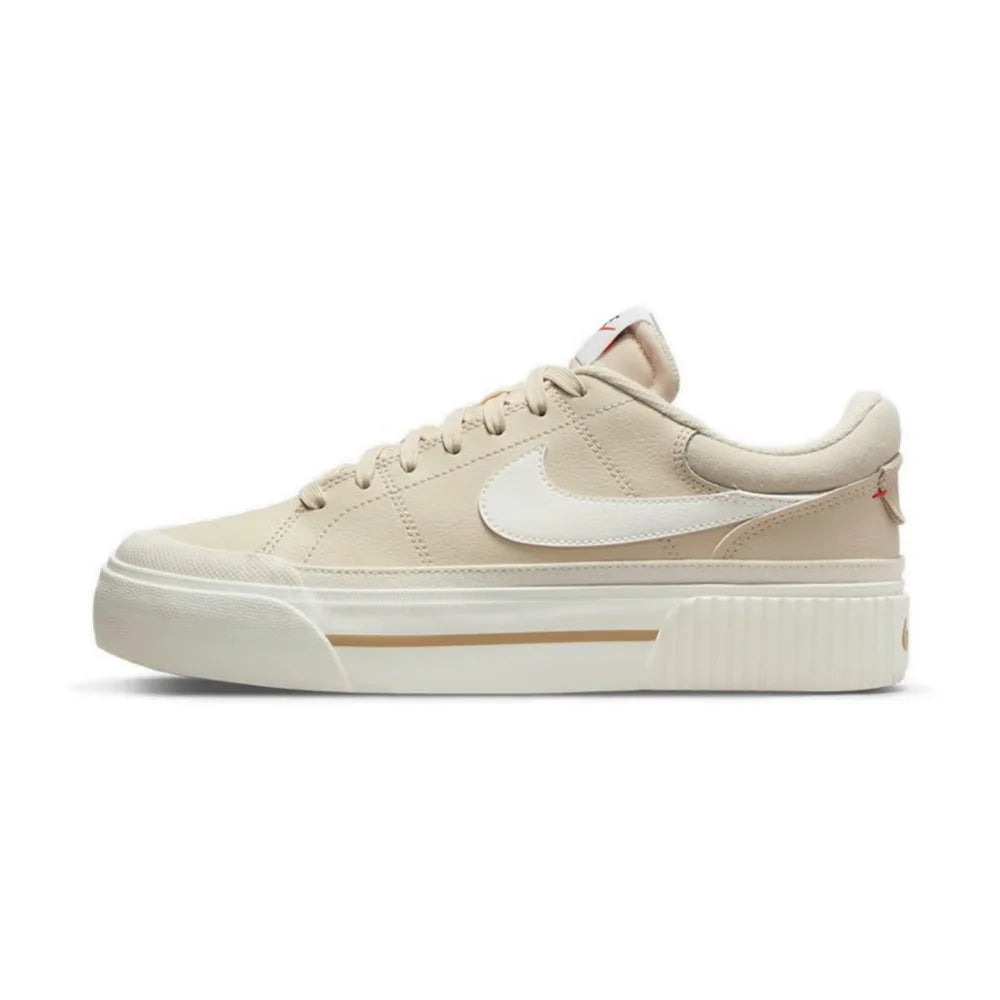Nike Court Legacy Lift Elevated Sole Design Comfortable Anti-Slip Cushioned Durable Athletic Shoes DM7590-111