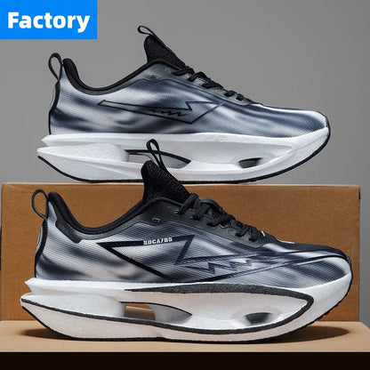 Running Shoes Marathon Specialty Men Sports Carbon Plate Breathable Ultralight Women Comfortable Athletic Cushion Stability Sneakers