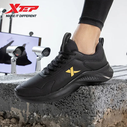 Xtep men's running shoes, lightweight surface training, comfortable breathable jogging stability outdoor shoes, model 879419110032