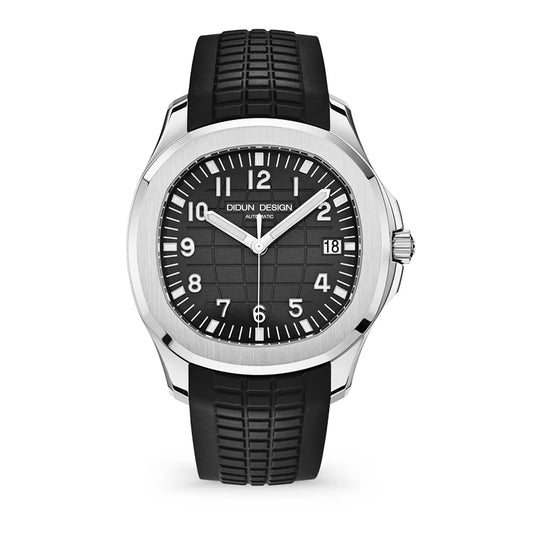 DIDUN Sport Men Automatic Mechanical Watches Sapphire Stainless Steel 10Bar Waterproof Clock