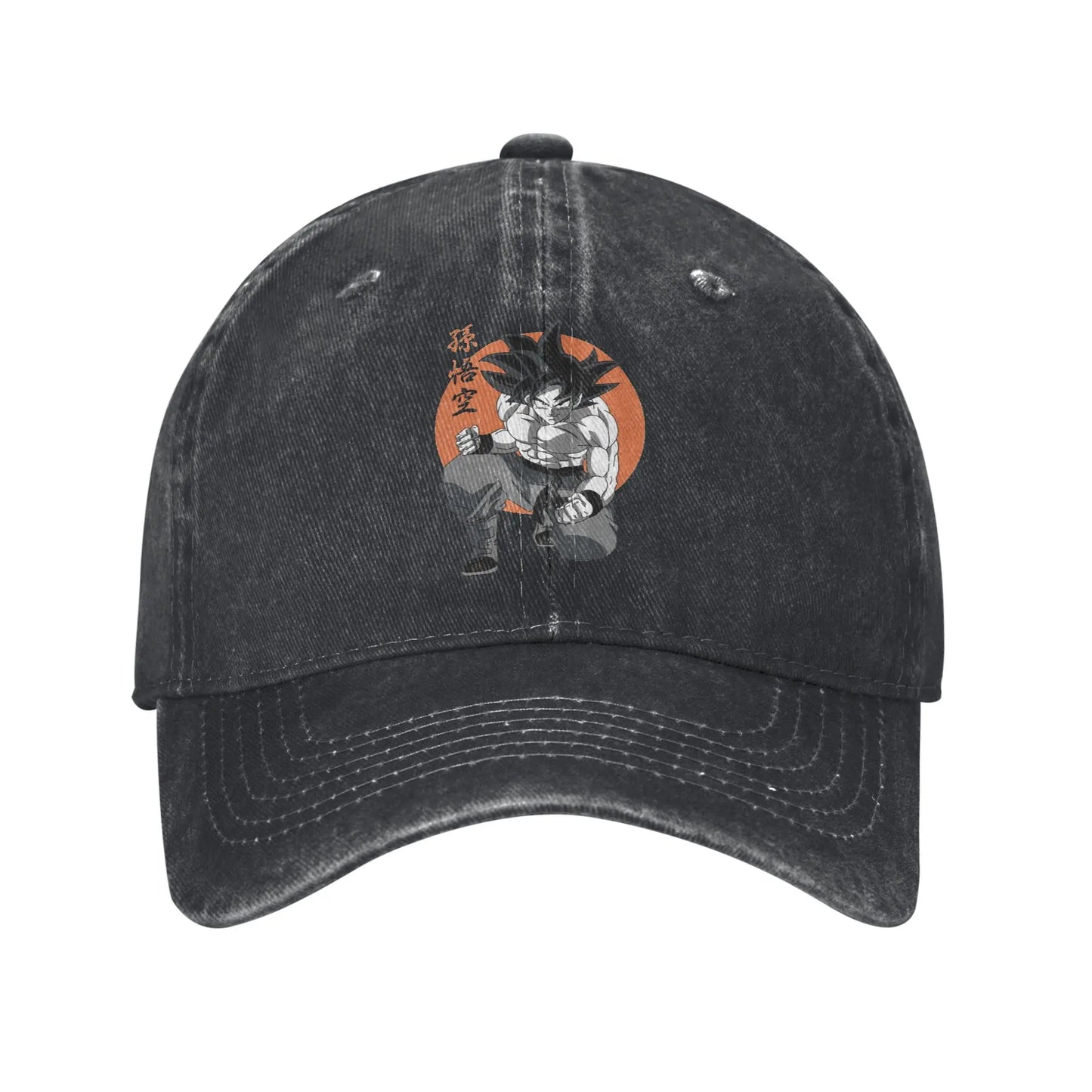 Classic DBZ dragon ball Goku Anime Baseball Caps Men Women Distressed Denim Washed Sun Cap Outdoor Running Adjustable Hats Cap