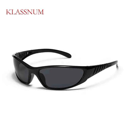 Y2K Sunglasses Men Women Color Hollowed Outdoor Driving UV400 Sunglasses Girls Net Red Hip Hop Gothic Women Sun Glasses 2025 Hot