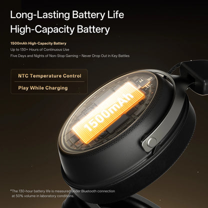 ATK N9 Pro Ultra Wireless Headset with Mic 7.1 sound Four Mode E-sports lightweight headphone Low latency noise reduction gift
