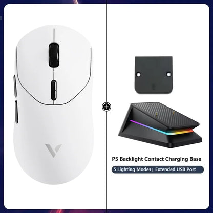 Rapoo VT2 MAX Wireless E-sports Gaming Mouse with 8K Polling Rate Optical Sensor Ergonomic Design 53g Lightweight for PC Laptop