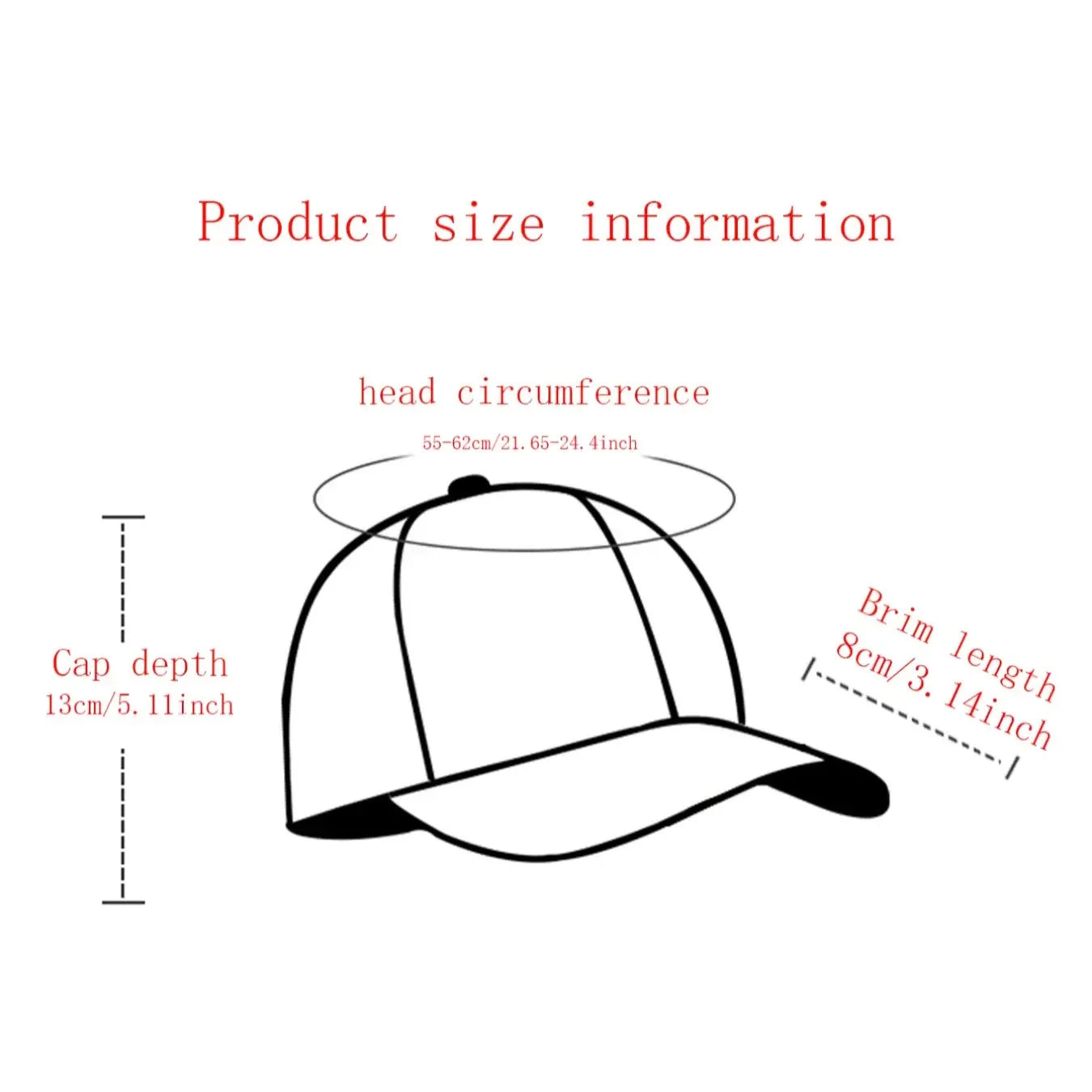 Suitable For All Seasons Versatile Casual Trend Women's Flat-Brimmed Baseball CapsOutdoor Street Personalized Men's Hats