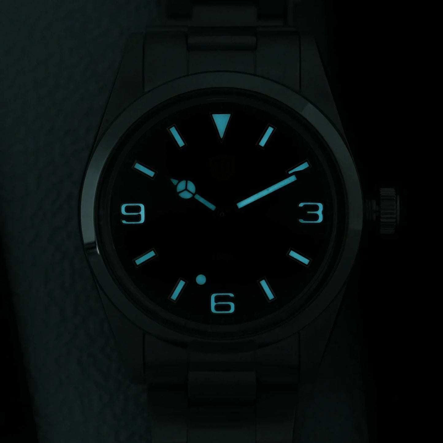 Watchdives WD1016 V3 Watch 37mm VH31 Sweep Quartz Movemet Stainless Steel Watch Waterproof Luminous Sapphire Men Wristwatch