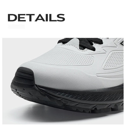 Xtep Herren-Laufschuhe – leicht, atmungsaktiv, stoßdämpfend, strapazierfähig, langlebig, gepolstert – Sneaker 875419110002