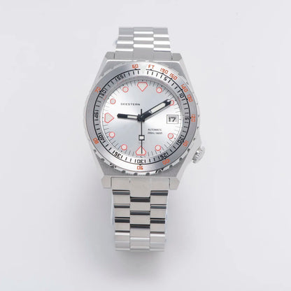 SEESTERN SUB600T Mens Diver Watch Automatic NH35 Movement Ceramic Bezel Lume Mechanical Wristwatches Sapphire Waterproof V3