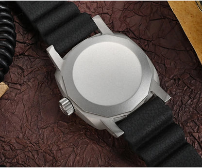 San Martin 42mm Retro Titanium Diver Watch NH35 Automatic Men Mechanical Watches Bronze Bezel Sapphire Luminous Waterproof 200m