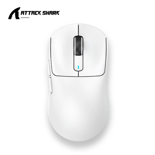 Ποντίκι τριπλής λειτουργίας ATTACK SHARK X3 1K Hz, X3Pro ασύρματο ποντίκι Bluetooth 4K Hz ελαφρύ, PAW3395, ταχύτητα κίνησης 650IPS