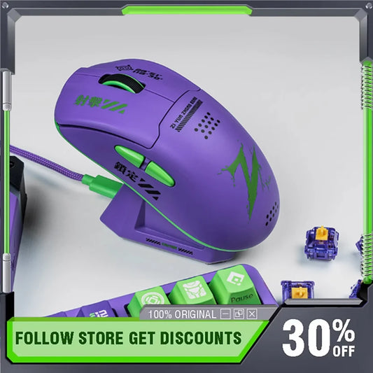 VALKYRIE M1 Wireless Gaming Mouse with PAW3395 Sensor, 26,000 DPI, 4K Receiver, Bluetooth & Tri-Mode RGB Rechargeable Mouse