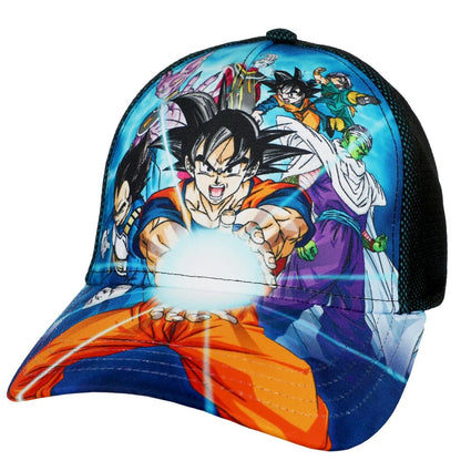 2026 New Summer Dragon Ball Super Youth Men Baseball Snapback Hat Black- Anime Enthusiast Gift