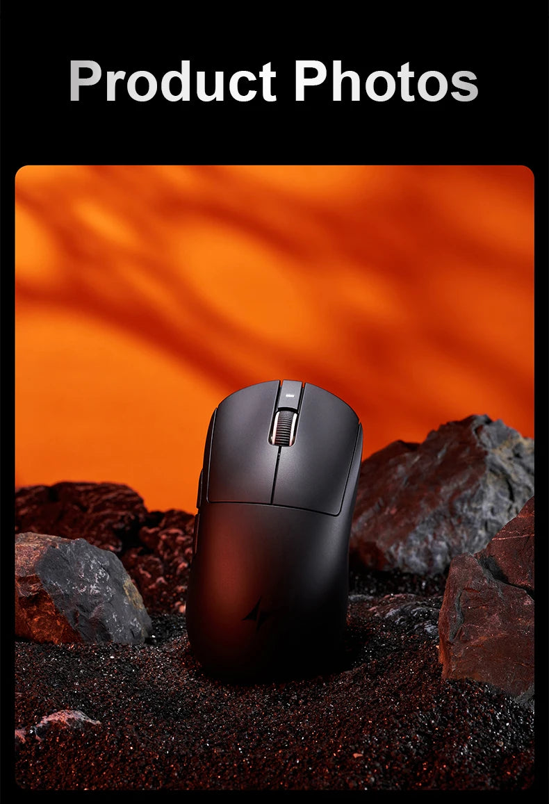 ATK Dragonfly A9 Ultra draadloze gamingmuis PAW3950 ultralicht tri-mode ergonomische e-sports gamermuis voor FPS A9 SE Plus