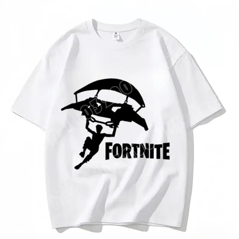 Fortnite majica s okruglim izrezom, uniseks za odrasle, gaming plesna moda, nova, od čistog pamuka, kratkih rukava, savršena za ležerno nošenje i odmor