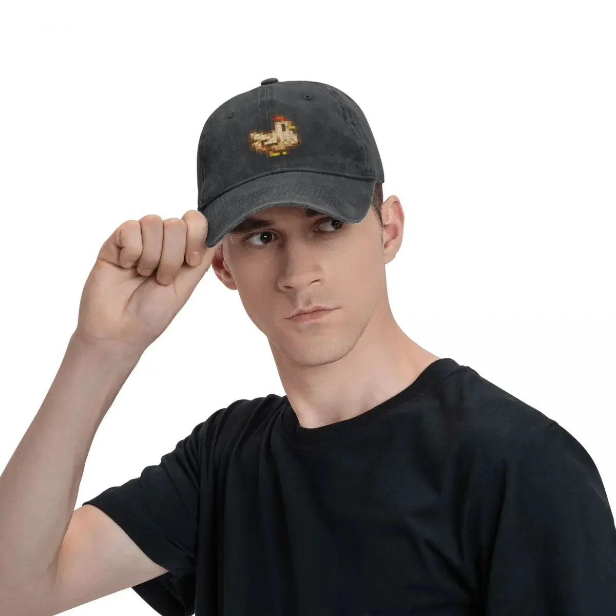 Stardew Valley Kycklingar Baseballkeps derbyhatt lyxiga kepsar rolig hatt födelsedag Herrkepsar Damkepsar
