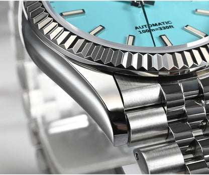 San Martin 36.5mm Men Dress Watch Top Brand Luxury Automatic Mechanical Fashion Couples Watches Sapphire Waterproof 100m BGW9