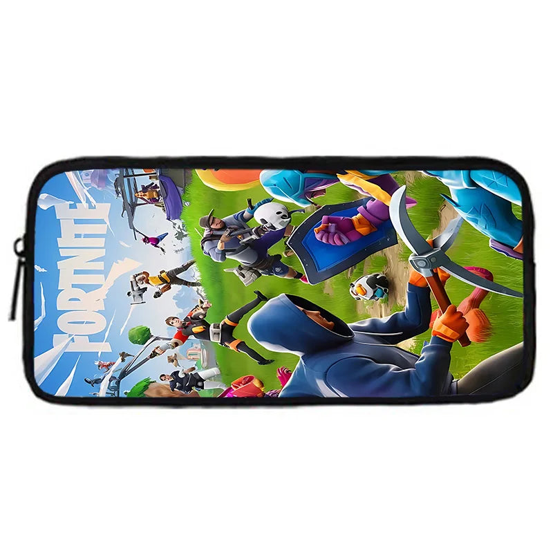 New Game Fortnite Child School Backpack with Shoulder Bag and Pencil Bags, School Bags for Boys and Girls, Best Gift