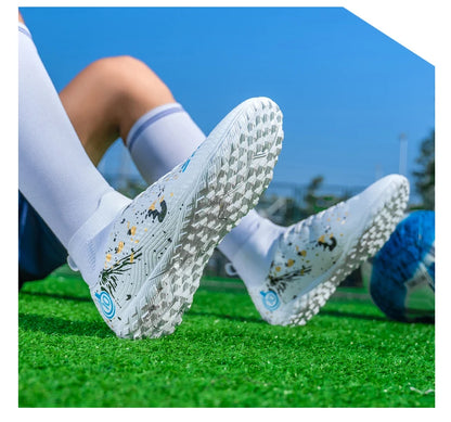 Miesten ammattilaisjalkapallokengät, luistamattomat jalkapallokengät, unisex, hengittävät, futsal-urheilu, uudet nappulakengät, drop shipping, ultrakevyet