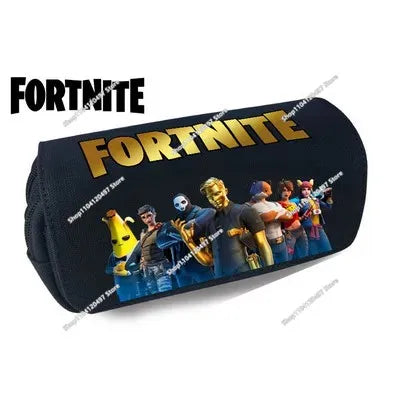New Fortnite Pencil Case Cartoon Figure Printed Pencil Bags Cute Pencil Cases Boys School Supplies Children Birthday Gifts