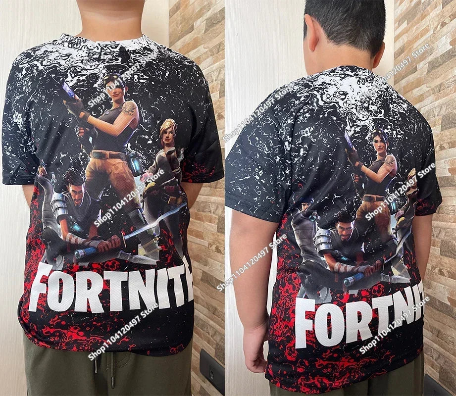 Fortnite облекло за двойки – мъжки и дамски суитшърт, детски ежедневен худи с принт, за ученици, спорт на открито, изчистен модел с дълъг ръкав