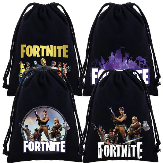 Τσάντες με κορδόνι Fortnites για αγόρια και κορίτσια, με σχέδια cartoon και anime, μεγάλης χωρητικότητας, τσάντες αποθήκευσης, tote bag και χειρός, νέα χαριτωμένα δώρα γενεθλίων