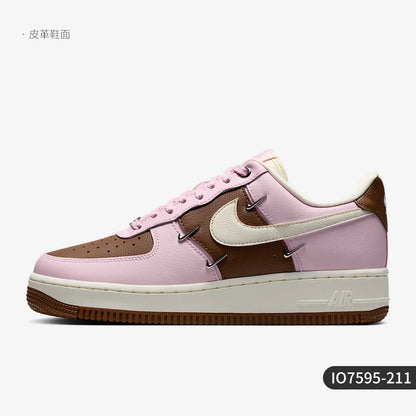 Nike originele Air Force 1 dames schoenen, ademend en slijtvast, laag model, IO7595-211