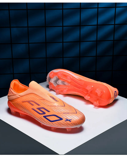 New Men's Football Boots Turf Soccer Shoes Sport Ultralight Comfortable Cleats Futsal Non Slip Fg Grass Indoor Adult Non-Slip