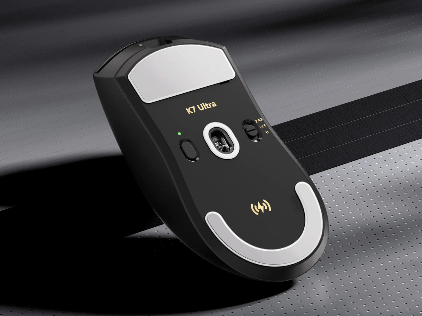 MCHOSE K7 Ultra Wireless Gaming Mouse PAW3950 Dual 8K Polling Rate Lightweight Magnetic Wireless Charging Dock Esports Office