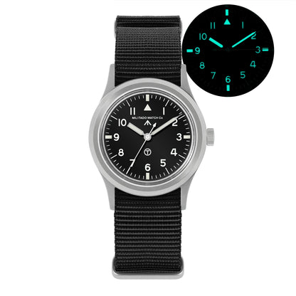 Militado ML14 Limited Edition Quartz Watch VH31 Sweep Second Quartz Movement Watch Sapphire Crystal BGW9 C3 Luminous Men's Watch