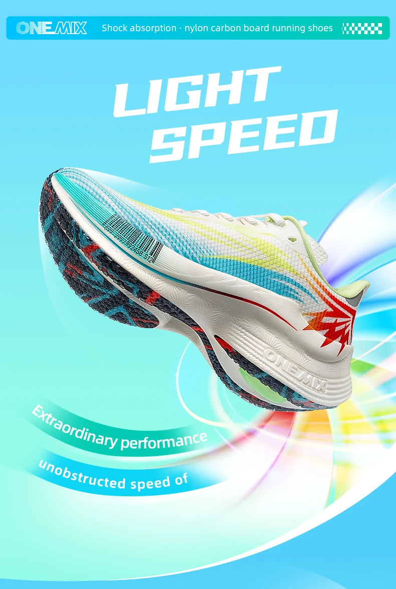 Pánské běžecké boty ONEMIX Training s celoplošnou nylonovou podrážkou, sportovní boty, prodyšné letní dámské běžecké boty