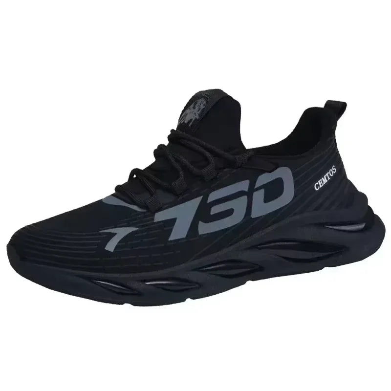 New Summer Mens Breathable Mesh Running Shoes Lightweight Trendy Sports Sneakers for Daily Workout and Outdoor Walking
