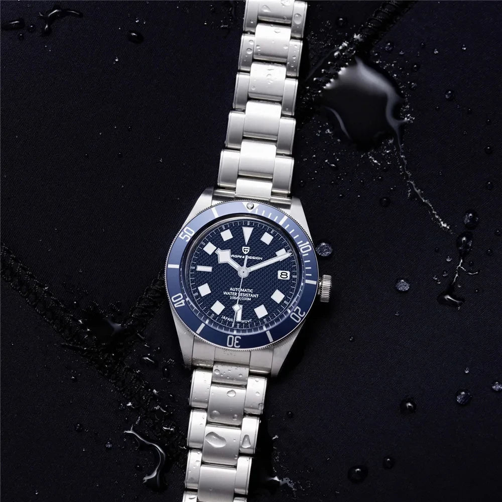 PAGANI DESIGN BB58 Men's Watches Mechanical Watch For Men Luxury Automatic Watch Men NH35 Movt Waterproof Reloj Hombre PD-1671