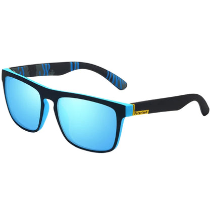 1/3/4PCS Men Classical Square Sports Sunglasses Lightweight PC Frame UV400 for Driving Fishing Cycling Unisex Durability