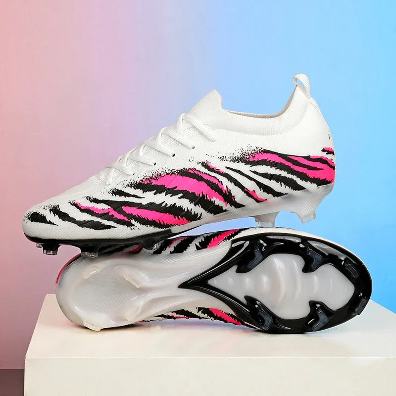 New Men's Football Boots Sport Soccer Shoes Match Unisex Ultralight Cleats Comfortable Non-Slip Outdoor Adult Grass High-quality