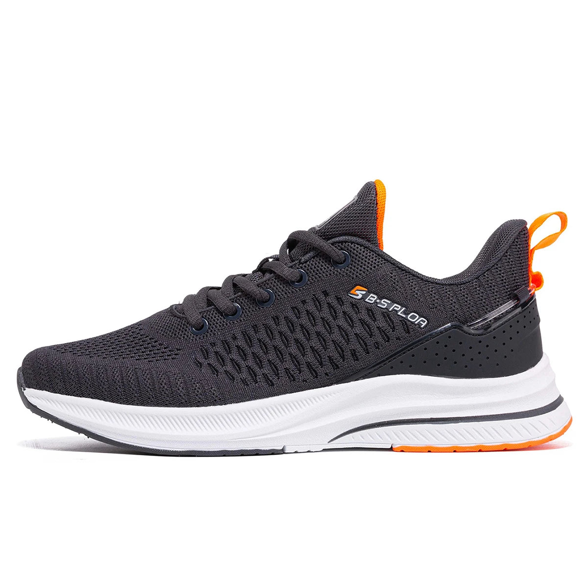 Baasploa Leichte Laufschuhe für Herren – Bequeme Designer-Mesh-Freizeitsneaker für Herren mit Schnürung – Outdoor-Sport- und Tennisschuhe für Herren