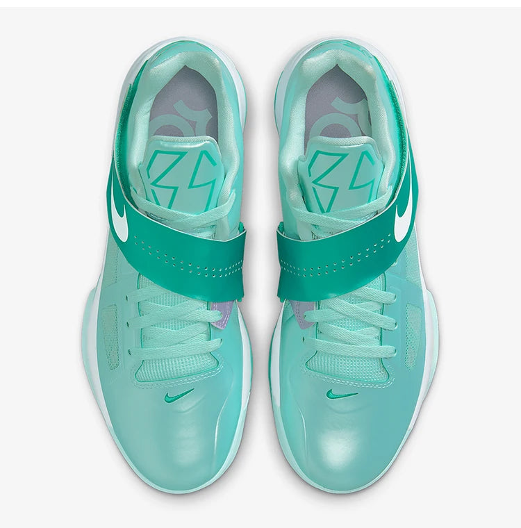 „Nike Authentic Zoom KD 4“ vyriški sportiniai krepšinio bateliai su paminkštinimu ir atsparūs nusidėvėjimui IB3550-300