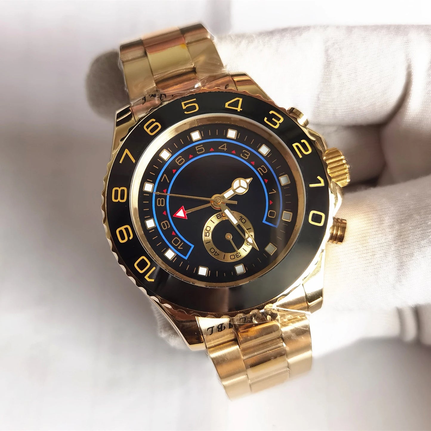 202644mm Men's Luxury Yacht Wristwatch Master Automatic Mechanical Movement Sapphire Male Brand Clock Watches AAA