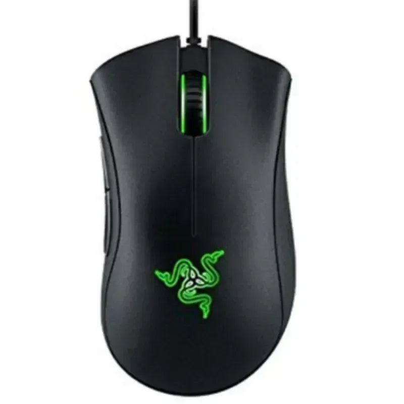 Originálna káblová herná myš Razer s optickým senzorom 6400 DPI pre notebook, optická myš s rýchlou odozvou