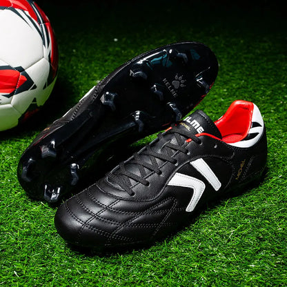 KELME FG jalkapallokengät, alkuperäiset naudan nahasta valmistetut miesten lenkkarit, ammattikäyttöön sopivat, luistamattomat urheilu- ja harjoitusjalkapallokengät ZX80011018