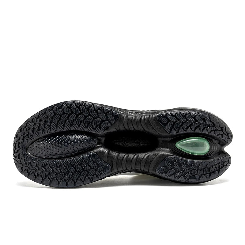 ONEMIX: nuevas zapatillas de running con amortiguación para hombre, adecuadas para corredores intensivos; zapatillas deportivas con cordones para mujer; zapatillas deportivas antideslizantes para hombre, para uso al aire libre.