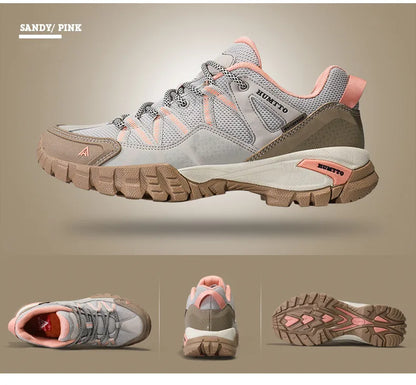 HUMTTO planinarske cipele za žene, otporne na habanje, ženske sportske cipele za vanjske aktivnosti, tenisice na vezanje za penjanje i trekking, model 110609B