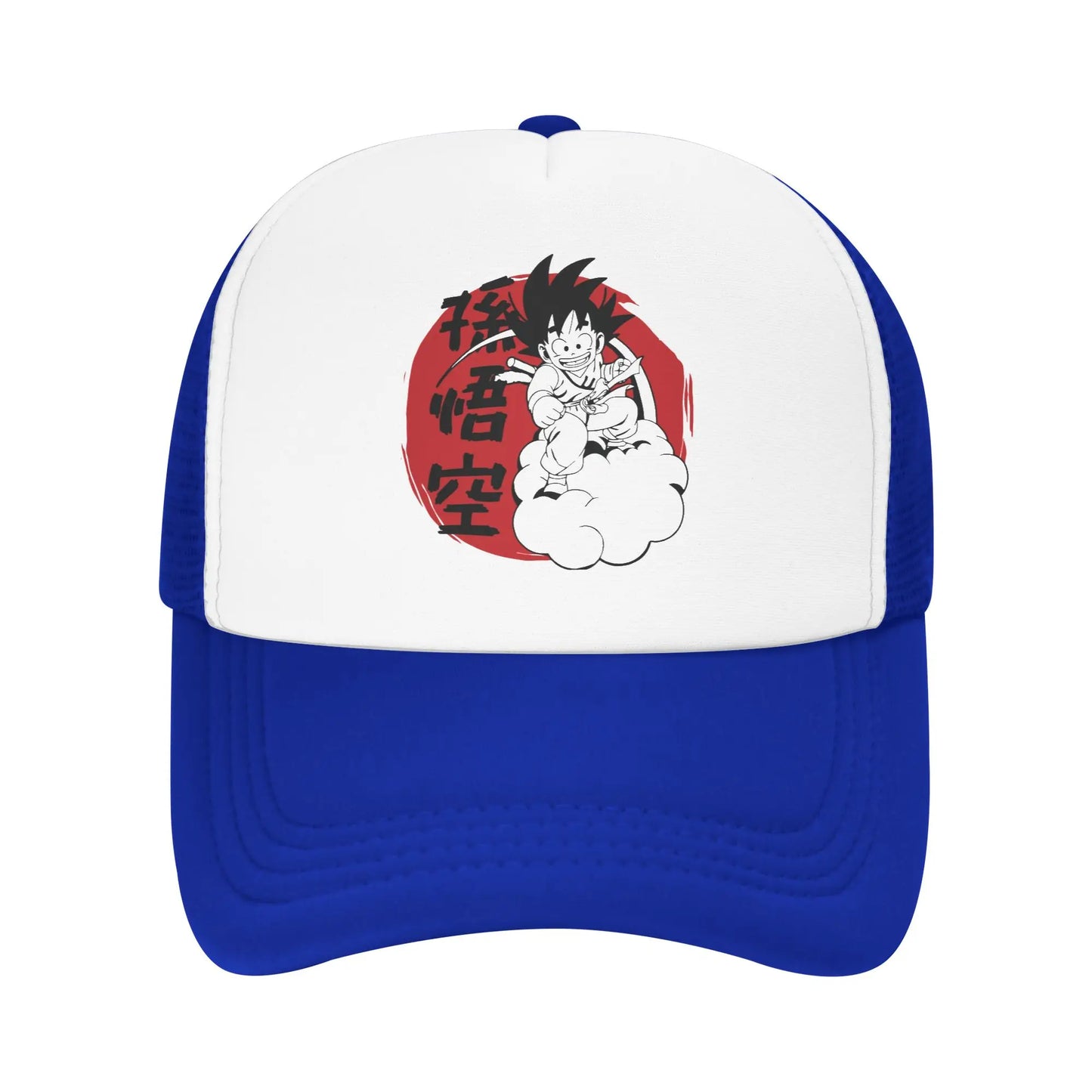 Son gohan D-Dragon Ball Z Trucker Hat Unisex Outdoor  Hats Trucker Worker Cap Trucker Cap Snapback Caps Mesh Baseball Caps