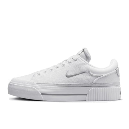 Nike Court Legacy Lift – кецове за увеличаване на височината, с комфортна амортизация, противоплъзгащи и издръжливи, класически модел DM7590-107