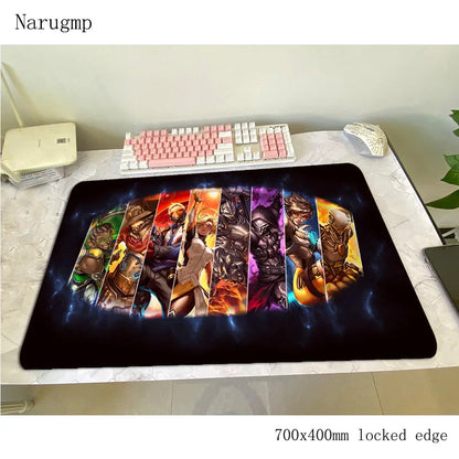 overwatch mouse pad 700x400x3mm gaming mousepad anime Personality office notbook desk mat Boy Gift padmouse games pc gamer mats