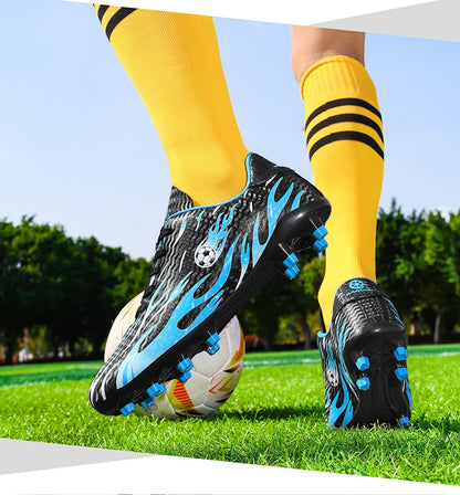 Professional Children's Football Shoes Outdoor Soccer Shoes Kids Futsal Sneakers Lightweight Non-slip Child Soccer Cleats Boys