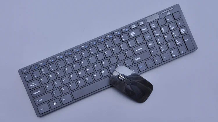 New 2.4G Wireless Keyboard and Mouse Set for Laptop iPad PC Desktop for Android iOS Windows