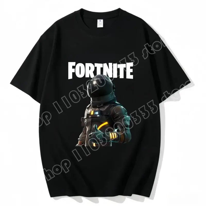Fortnite majica s okruglim izrezom, uniseks za odrasle, gaming plesna moda, nova, od čistog pamuka, kratkih rukava, savršena za ležerno nošenje i odmor